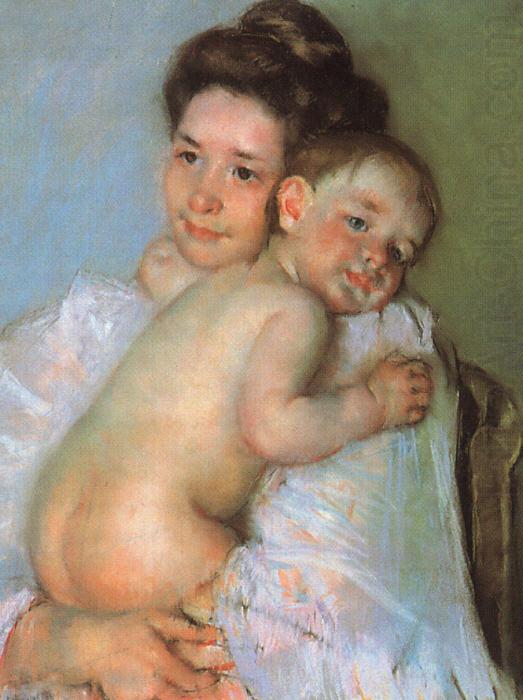 Mary Cassatt Mother Berthe Holding her Baby china oil painting image